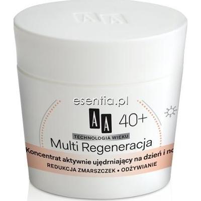 AA Technologia Wieku Multi Regeneracja 40+ Koncentrat aktywnie ujędrniający na dzień i na noc 50 ml