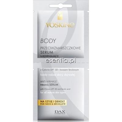 Yoskine Body Przeciwzmarszczkowe serum ujędrniające na szyję i dekolt 2 x 6 ml