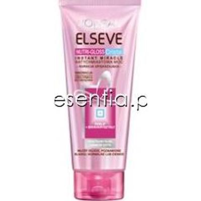 Elseve Nutri-Gloss Cristal Natychmiastowa kuracja upiększająca 200 ml tuba