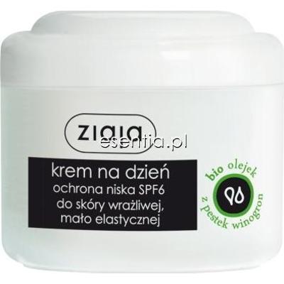 Ziaja bio olejki Krem na dzień z olejkiem z pestek winogron 