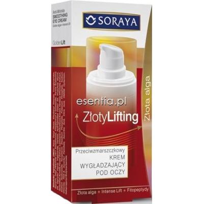 Soraya Złoty Lifting 30+ Przeciwzmarszczkowy krem wygładzający pod oczy 17 ml