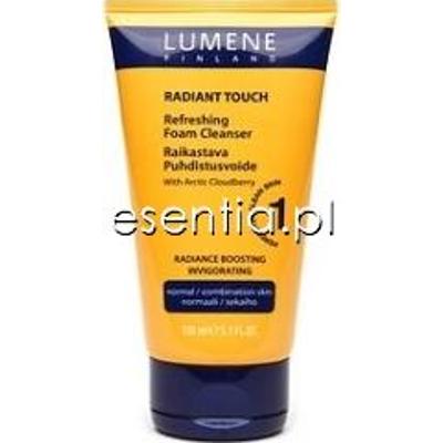 Lumene Dzienne Oczyszczanie Nawilżająca pianka do mycia twarzy Radiant Touch 150 ml