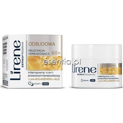 Lirene Pielęgnacja Odmładzająca Intensywny krem przeciwzmarszczkowy z pre-kolagenem z alg 60+ 50 ml
