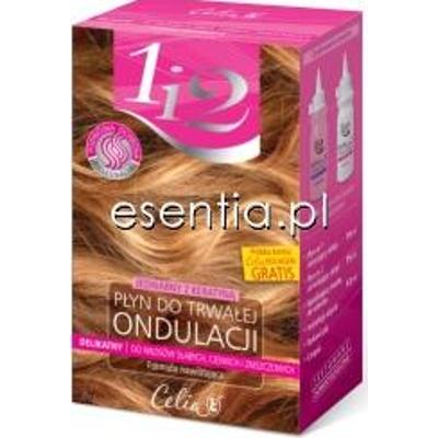 Celia 1i2 Pielęgnacja włosów Płyn do trwałej ondulacji jedwabny z keratyną 