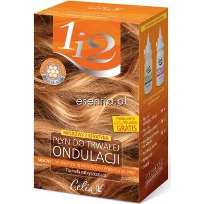 Celia 1i2 Pielęgnacja włosów Płyn do trwałej ondulacji miodowy z keratyną 