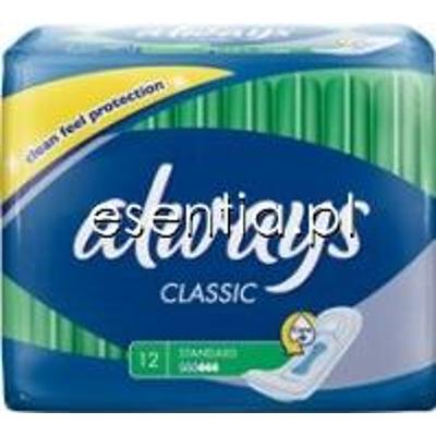 Always  Podpaski Classic Standard op. / 12 szt.