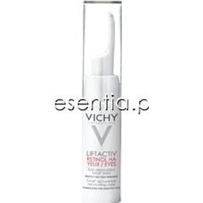 Vichy Liftactiv Retinol HA Krem do kompleksowej korekty przeciwzmarszczkowej pod oczy 15 ml