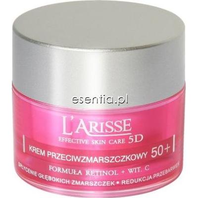 L'Arisse Effective Skin Care 5D Krem przeciwzmarszczkowy 50+ formuła retinol + witamina C 50 ml