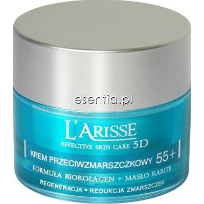 L'Arisse Effective Skin Care 5D Krem przeciwzmarszczkowy 55+ formuła biokolagen + masło karite 50 ml
