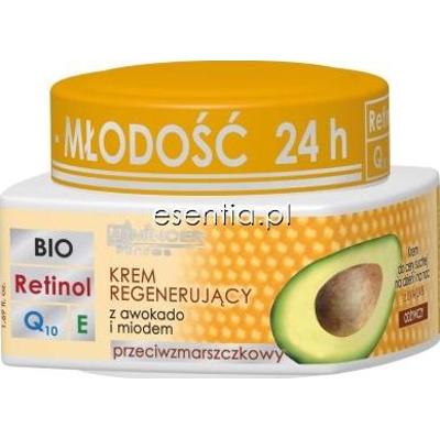 Mincer Pharma Bio Retinol Q10 E Krem regenerujący z awokado i miodem 50 ml