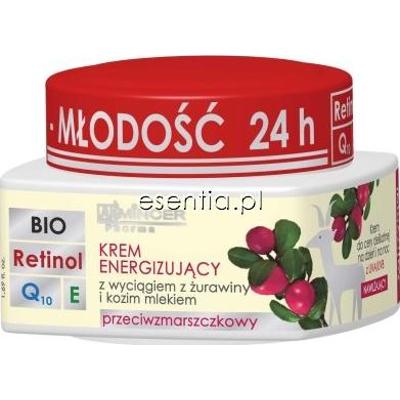 Mincer Pharma Bio Retinol Q10 E Krem energizujący z wyciągiem z żurawiny i kozim mlekiem 50 ml