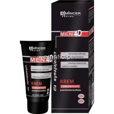 Mincer Pharma Super Men 4D Krem przeciwzmarszczkowy do twarzy 50 ml
