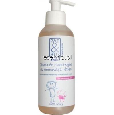 Pat&Rub by Kinga Rusin Sweet Oliwka do ciała i kąpieli dla niemowląt i dzieci 250 ml