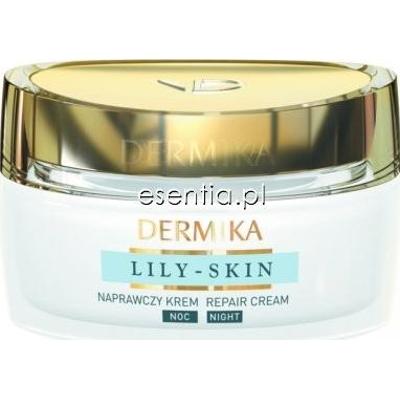 Dermika Lily-Skin Naprawczy krem na noc odmładzający wygląd skóry 50 ml