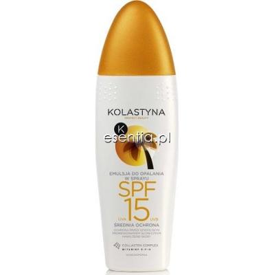Kolastyna słoneczna Emulsja do opalania w sprayu SPF 15 150 ml