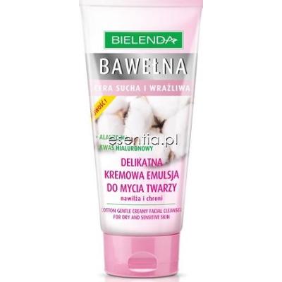 Bielenda Bawełna Delikatna kremowa emulsja do mycia twarzy 150 ml