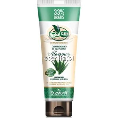 Farmona Herbal Care Krem regenerujący do rąk i paznokci Aloesowy 100 ml