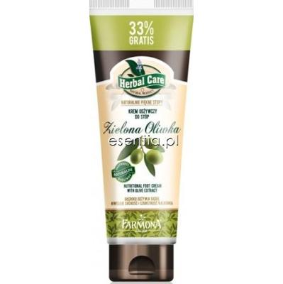 Farmona Herbal Care Krem odżywczy do stóp Zielona oliwka 100 ml