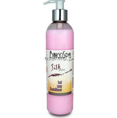 BingoSpa Silk Pure Jedwabne mydełko z odżywką do stóp 300 ml