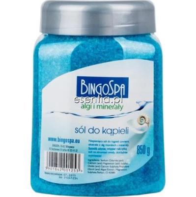 BingoSpa Sole Kąpielowe Sól do kąpieli Algi i Minerały 850 g