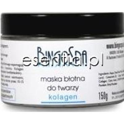 BingoSpa Pielęgnacja twarzy Maska błotna do twarzy - kolagen 150 g