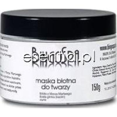 BingoSpa Pielęgnacja twarzy Maska błotna do twarzy - błoto z Morza Martwego, biała glinka, cynk 150 g