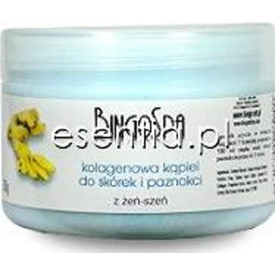 BingoSpa Pielęgnacja dłoni Kolagenowa kąpiel do skórek i paznokci z żeń-szeń 300 g
