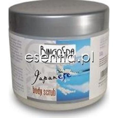 BingoSpa Pielęgnacja ciała Body Scrub do ciała Japanese z zieloną herbatą, żeń-szeniem i ginkgo biloba  550 g
