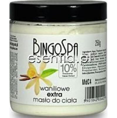 BingoSpa Pielęgnacja ciała Waniliowe extra masło do ciała 250 g