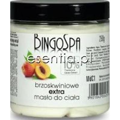 BingoSpa Pielęgnacja ciała Brzoskwiniowe extra masło do ciała 250 g