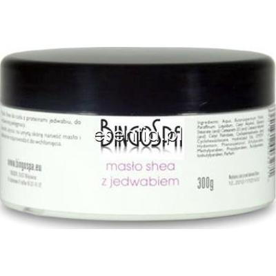 BingoSpa Pielęgnacja ciała Masło Shea z jedwabiem 300 g