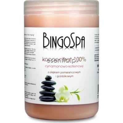 BingoSpa Pielęgnacja wyszczuplająca Koncentrat cynamonowo - kofeinowy z olejkiem goździkowym i pomarańczowym 1000 ml