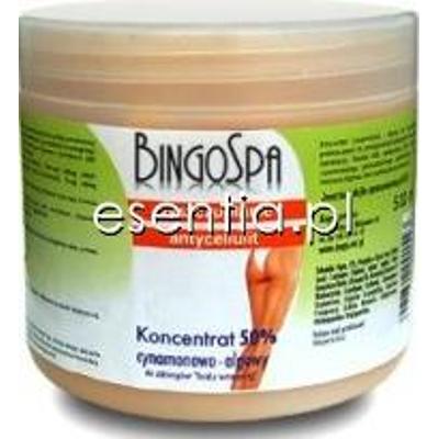 BingoSpa Pielęgnacja wyszczuplająca Koncentrat cynamonowo - algowy 50% 