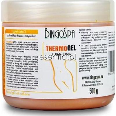 BingoSpa Pielęgnacja wyszczuplająca Thermogel z kofeiną 500 g