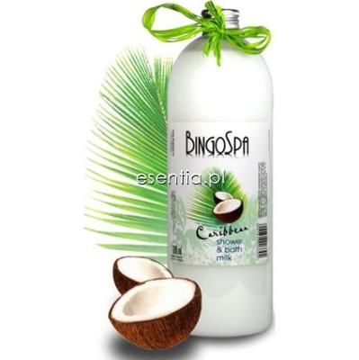 BingoSpa Kąpiel i Prysznic Mleczko do kąpieli i pod prysznic Caribbean 1000 ml