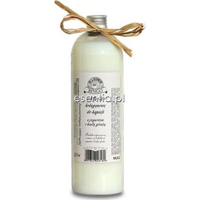 BingoSpa SPA&Beauty Mleczko kolagenowe do kąpieli z jogurtem i białą glinką 500 ml