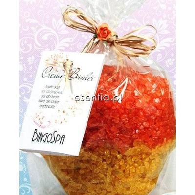 BingoSpa Sole Kąpielowe Sól do kąpieli Creme Brulee 1000 g