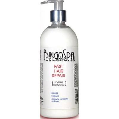 BingoSpa Pielęgnacja włosów Szybka odżywka regenerująca do włosów 500 ml