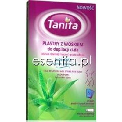 Tanita  Aloesowy wosk do depilacji ciała w plastrach op. / 12 szt.