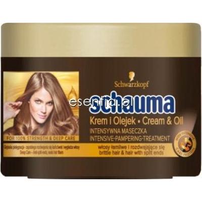 Schauma  Maska do włosów Krem i Olejek 200 ml