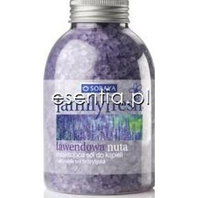 Soraya Family Fresh Relaksująca sól do kąpieli Lawendowa Nuta 600 g