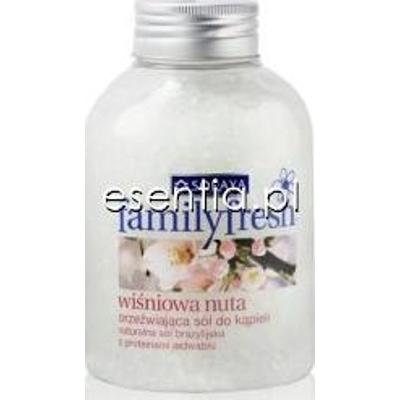 Soraya Family Fresh Orzeźwiająca sól do kąpieli Wiśniowa Nuta 600 g