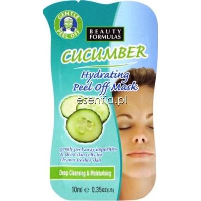 Beauty Formulas  Ogórkowa nawilżająca maseczka Peel Off 10 ml