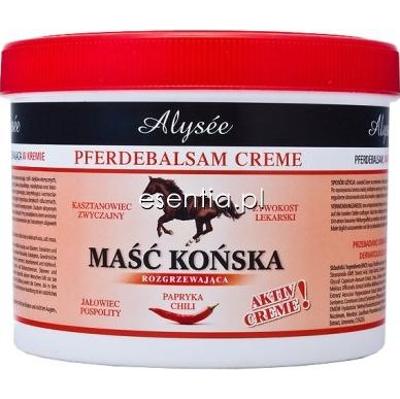 Alysee  Maść Końska - krem rozgrzewający z Chili 500 ml