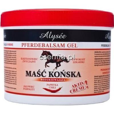 Alysee  Maść Końska - żel rozgrzewający z Chili 500 ml
