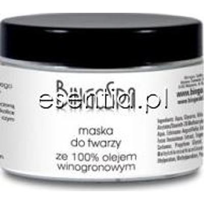 BingoSpa Pielęgnacja twarzy Maska do twarzy ze 100% olejem winogronowym 120 g