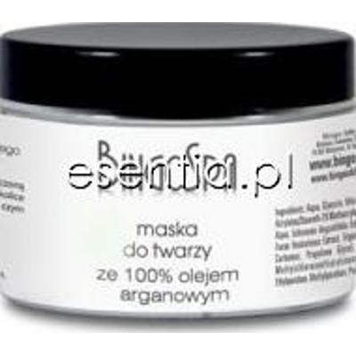 BingoSpa Pielęgnacja twarzy Maska do twarzy ze 100% olejem arganowym 120 g