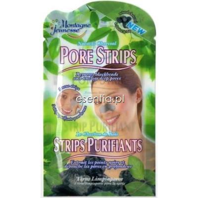 Montagne Jeunesse  Plasterki oczyszczające na nos z węglem op. / 3 szt.