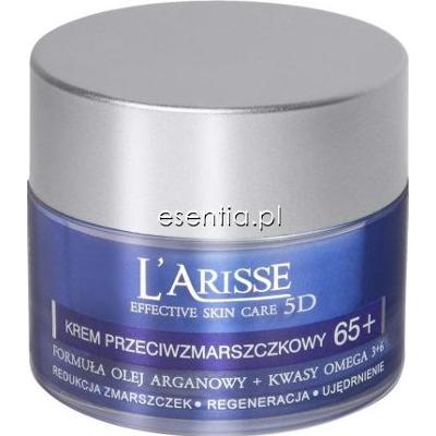 L'Arisse Effective Skin Care 5D Krem przeciwzmarszczkowy 65+ formuła olej arganowy + kwasy omega 3 + 6 50 ml