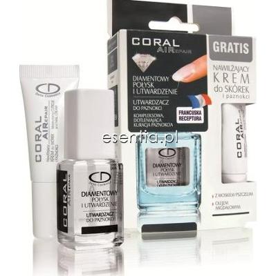 Delia Coral AIRepair Utwardzacz do paznokci Diamentowy połysk i utwardzenie 11 ml